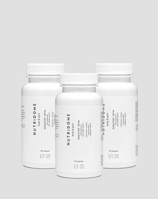 Tablety s kolagénom typu II Zdravá pokožka Nutridome 180 kapsúl - 1