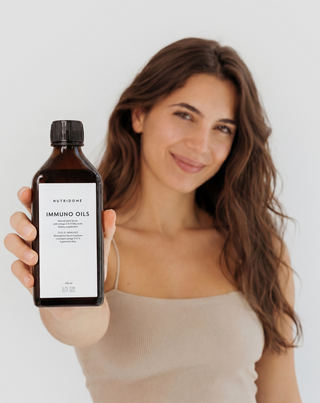 Oleje na imunitu s omega 3-6-9 v tekutej forme Immuno Nutridome 250 ml - 6