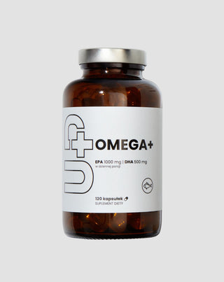 Doplnok stravy Up Omega+ Omega-3 Nenasýtené mastné kyseliny UP Health Pharma 120 kapsúl - 1
