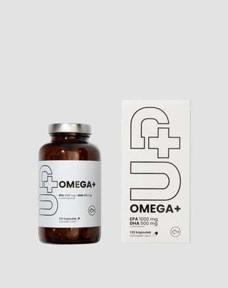 Doplnok stravy Up Omega+ Omega-3 Nenasýtené mastné kyseliny UP Health Pharma 120 kapsúl - 3