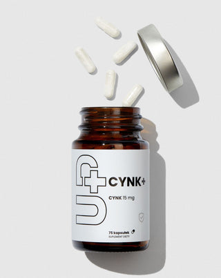 Up Zinok plus obsahujúci 15mg zinku v jednej kapsule Up Health Pharma 75 kapsúl - 2