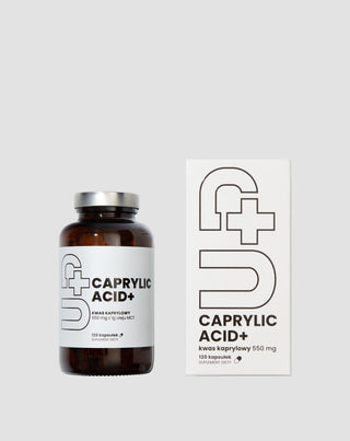 Doplnok UP Caprylic acid+ na podporu tráviaceho komfortu a zdravia čriev UP Health Pharma 120 kapsúl - 3