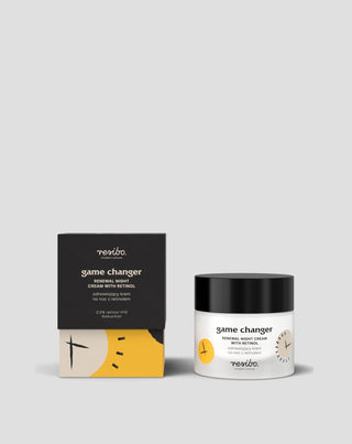 Prírodný pleťový krém s retinolom Game Changer 30 ml Resibo - 4