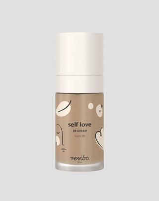 Prírodný a ekologický pleťový krém BB Self Love v Sunny Beige 30 ml Resibo - 1