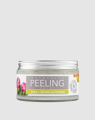 Prírodný soľný peeling s bambuckým maslom z opuncie a vitamínom E silne spevňujúci E-Fiore - 1
