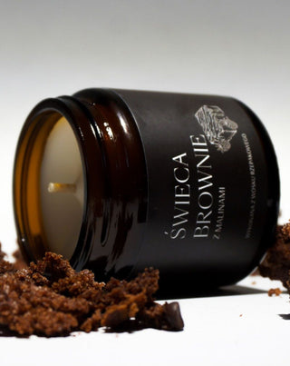 Vegánska okrúhlica s brownie a malinovou vôňou 120 ml MgLife - 2