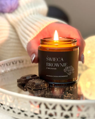 Vegánska okrúhlica s brownie a malinovou vôňou 120 ml MgLife - 3