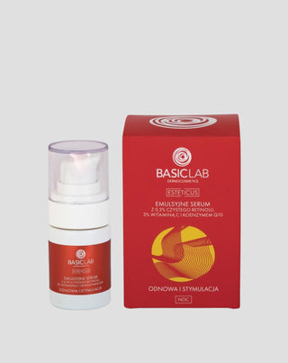 Emulzné sérum s 0,3% čistým retinolom 15 ml BasicLab
