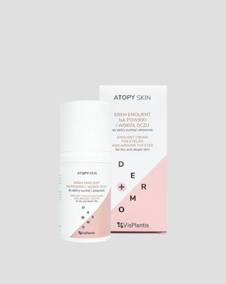 Zvláčňujúci krém na očné viečka a okolo očí pre suchú a atopickú pokožku Atopická pokožka Vis Plantis - 1