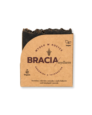 Antibakteriálne a protiplesňové mydlo Rašelina s puškvorecom Bracia Mydlarze - 1