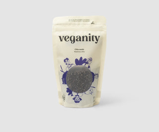 Chia semienka s vysokým obsahom vlákniny a bielkovín Veganity 200 g