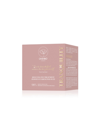 Relaxačný a rozjasňujúci očný krém, Tranquility Ritualia Onlybio