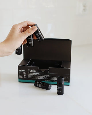 Intenzívna liečba regulujúca sekréciu mazu v ampulkách Sendo - 2