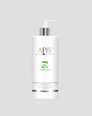 Čistiace antibakteriálne tonikum so zeleným čajom Acne-Stop Apis - 1