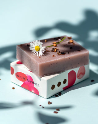 100% prírodné sodné mydlo v malinovej tyčinke tradičné s rastlinnými olejmi Opcja Natura - 2