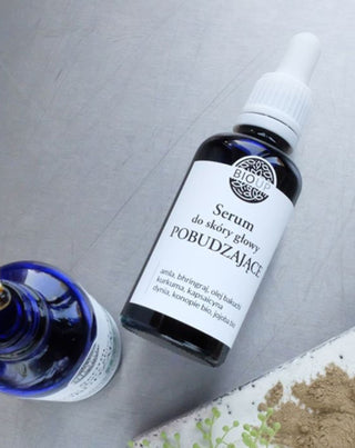 Sérum na pokožku hlavy, ktoré stimuluje rast vlasov zmesou indických bylín – BIOUP - 2