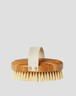 Bambusová agávová kefa pre suchú masáž tela crystallove - 1