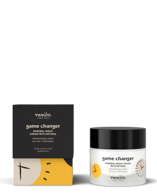 Prírodný pleťový krém s retinolom Game Changer 30 ml Resibo