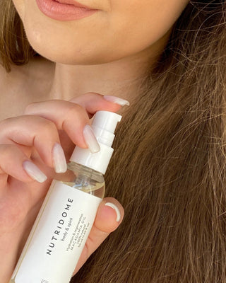 Makadamiový olej 100 % prírodný, obnovujúci lesk vlasov Nutridome - 3