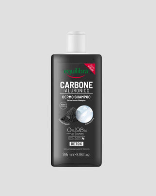 Čistiaci šampón s aktívnym uhlím a aloe vera Equilibra - 1