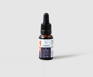 CBD olej 5% na spánok s melatonínom Sleep Manaya