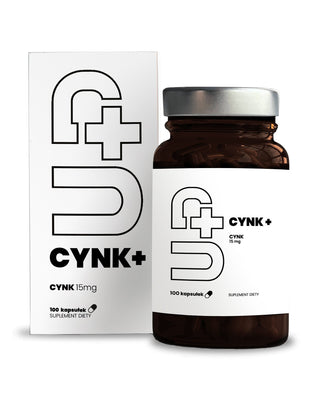 Up Zinok plus obsahujúci 15mg zinku v jednej kapsule Up Health Pharma 100 kapsúl