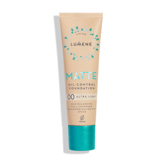 Matujúci vysoko krycí podkladový krém Matte 00 Ultra Light s SPF 20 Lumene