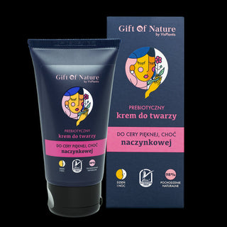 Prebiotický pleťový krém na couturological pleť s čistením Gift of Nature
