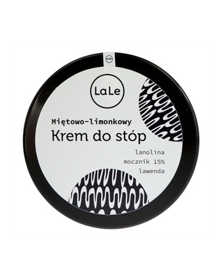 Krém na nohy s lanolínom a močovinou na popraskanú, drsnú a suchú pokožku päty La-Le