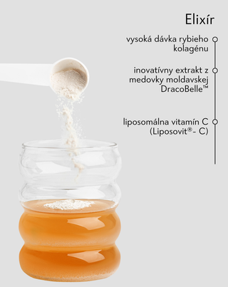 Anti-aging elixír s rybím kolagénom a komplexom DracoBelle™ Nu Orphica Clinic Ageless - 2