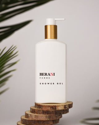 Krémový, prírodný sprchový gél pre ženy pre jemnú pleť Berani Femme - 2