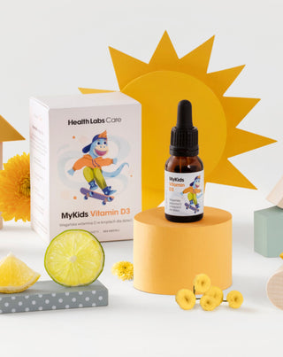 Vegánsky vitamín D v kvapkách pre deti MyKids Vitamín D3 Health Labs Starostlivosť