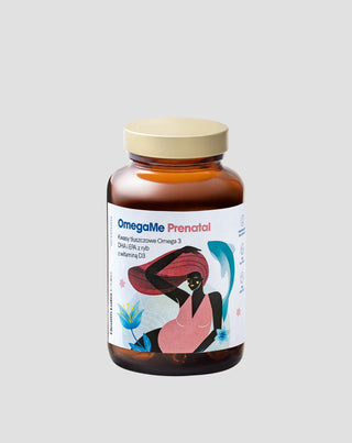 Prenatálne mastné kyseliny OmegaMe Omega 3 DHA a EPA z rýb s vitamínom D3 Starostlivosť v laboratóriách