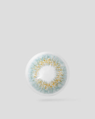 Zeleno-mätové farebné kontaktné šošovky, nedioptrické mesačné, green moons no. 2 Ovio - 2