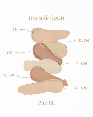 Matujúci podkladový krém na tvár 0,5N porcelain My Skin Icon Paese