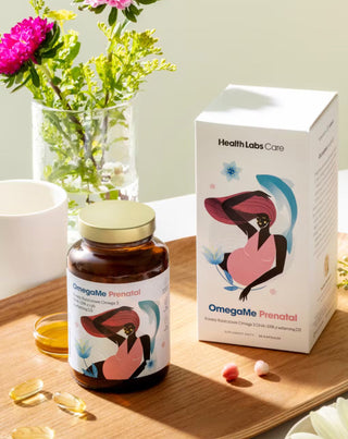Prenatálne mastné kyseliny OmegaMe Omega 3 DHA a EPA z rýb s vitamínom D3 Starostlivosť v laboratóriách