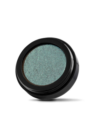 Saténový očný tieň Colour mood vo farbe oceánu s trblietavými škvrnami 28 Ocean by Paese
