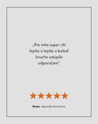 Butyrát sodný 620 mg/deň na črevá, zápaly a poruchy bakteriálnej flóry Nutridome 60 ks - 5
