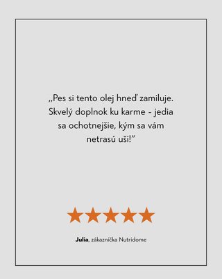 Lososový olej 100 % doplnkové krmivo pre psov na imunitu a energiu Oggo 250 ml - 4