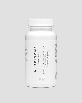 Kyselina alfa-lipoová ALA podporujúca metabolizmus glukózy Nutridome 60 ks