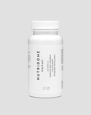 Acerola tablety s prírodným extraktom z ovocia aceroly Nutridome 60 kapsúl - 1