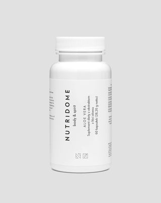 Aloe Vera tablety s extraktom z listov aloe vera 400 mg/denne Nutridome 60 kapsúl - 1