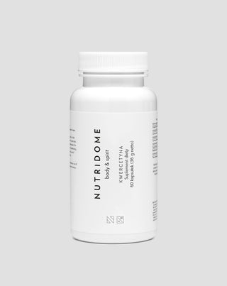 Kvercetín 980 mg/deň kapsuly na antioxidáciu a zmiernenie zápalov Nutridome 60 ks