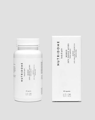 Mumio 20% fulvokyselín s piperínom pre imunitu a energiu Nutridome 60 kapsúl_2 - 2