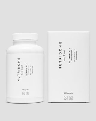 Vitamín B12 Nutridome na imunitu, únavu a funkciu nervového systému 180 kapsúl - 3
