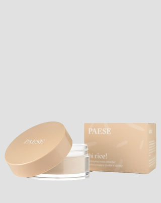 Fixačné a zmatňujúce prášky, ryžové svetlobéžové Hi Rice Paese - 3