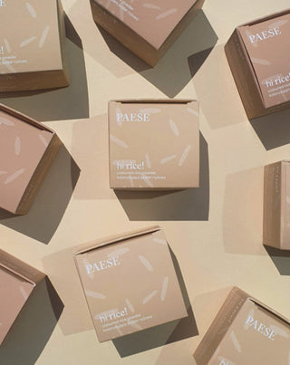 Fixačné a zmatňujúce prášky, ryžové 20 Natural farbivo Hi Rice Paese - 3