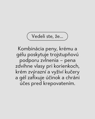 Sada krém + pena + stylingový gél na kučery na úpravu a starostlivosť o kučeravé a vlnité vlasy Twisty - 5