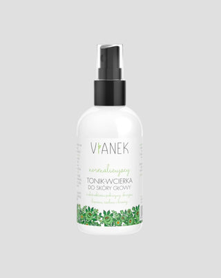 Bylinné tonerové vtieranie pokožky hlavy na posilnenie a rast vlasov Vianek - 1