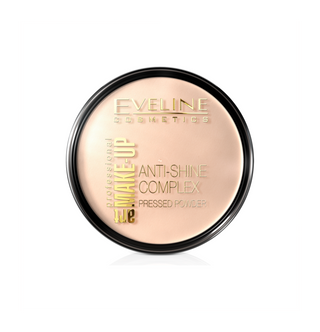 Zmatňujúci minerálny prášok s hodvábom č. 32 Natural Art Make-up Anti-Shine Complex Eveline